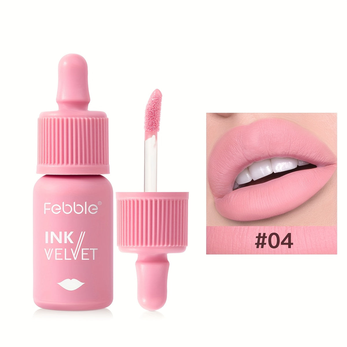 1pc Long-Lasting Velvet Matte Lip Glaze