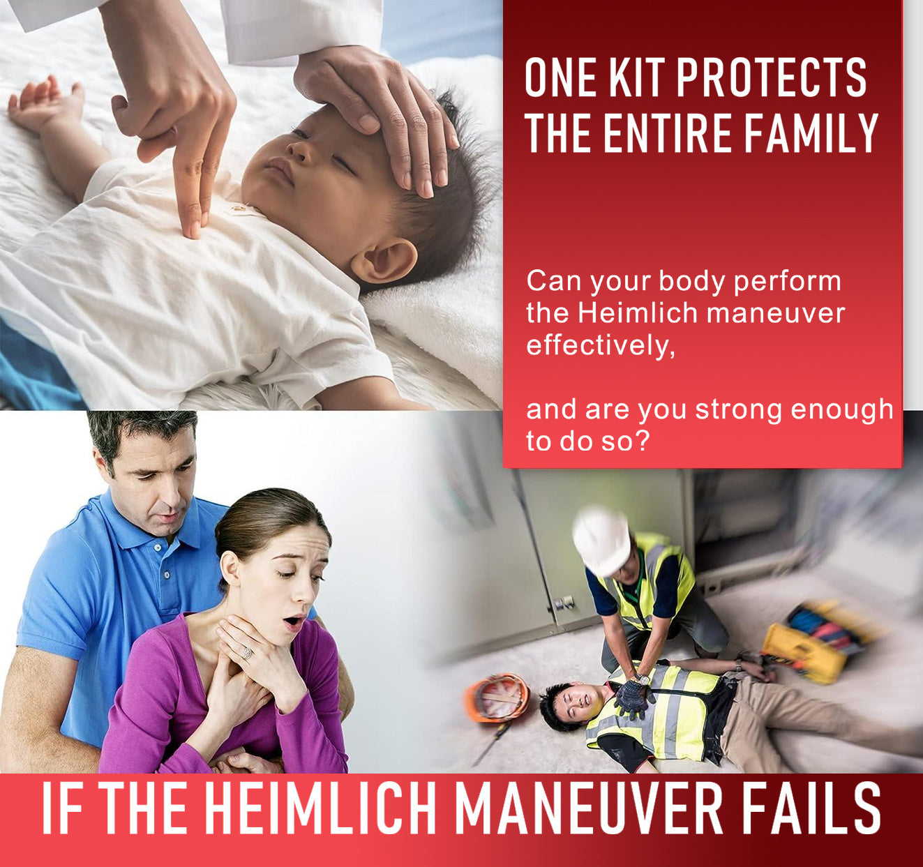 Adult and Kids Choking Rescue Device