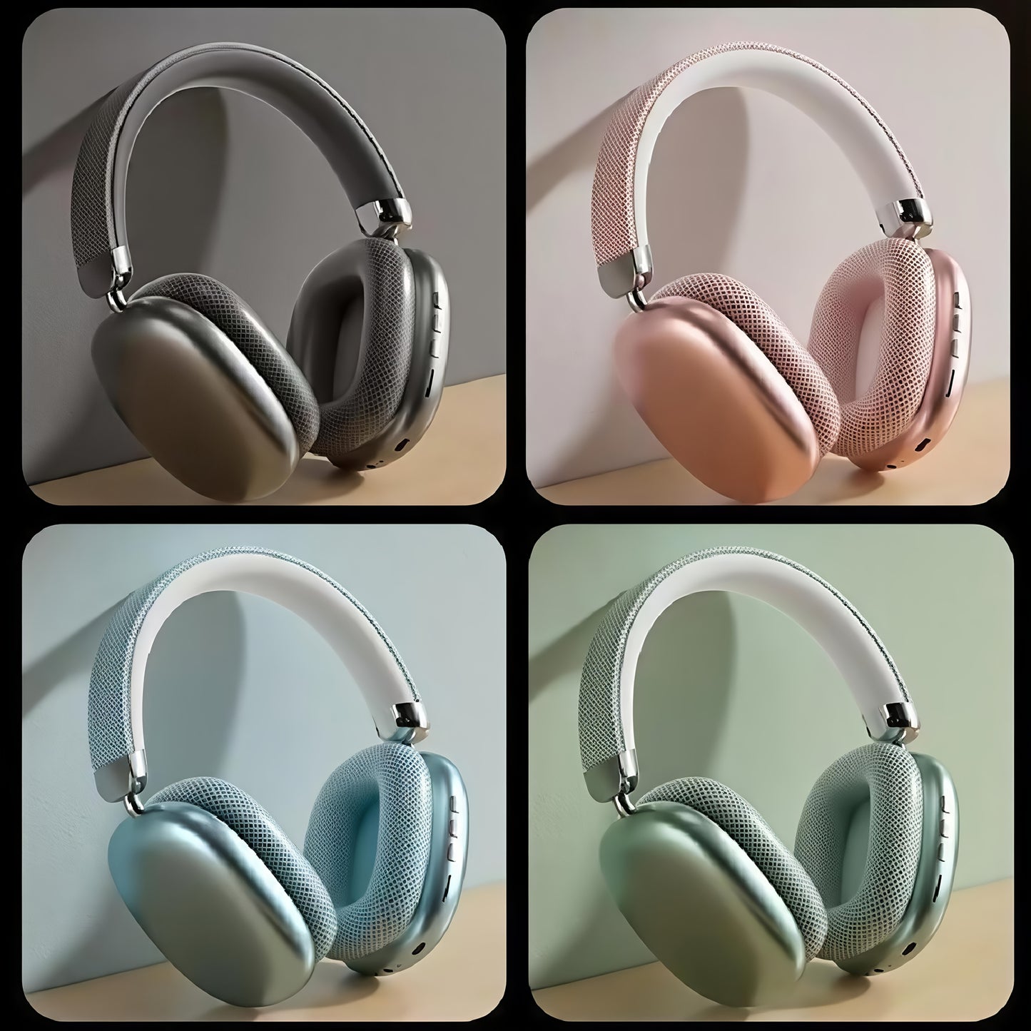 Wireless Gaming & Stereo Headphones with Microphone