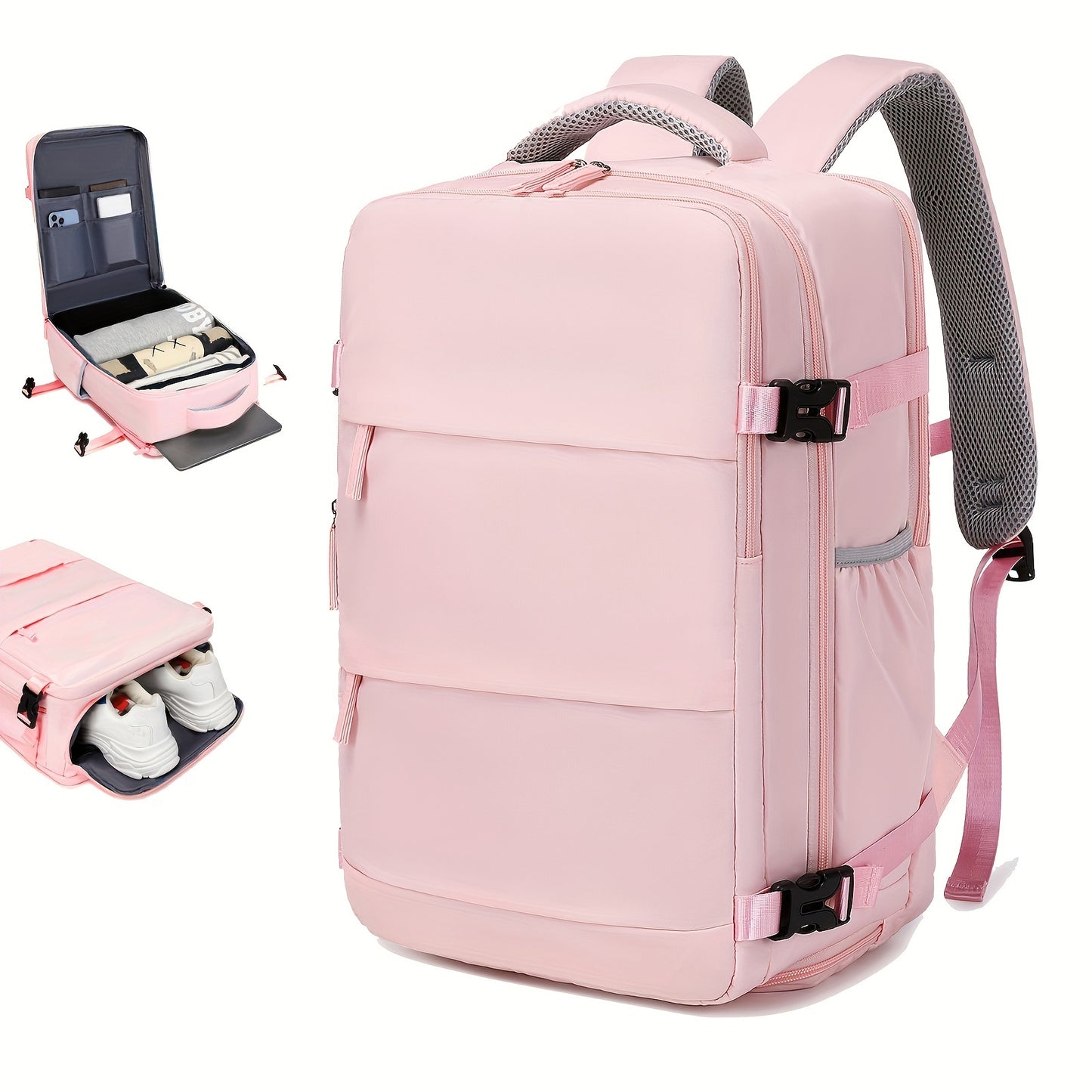 Airline-Approved 15" Laptop Travel Backpack for Women