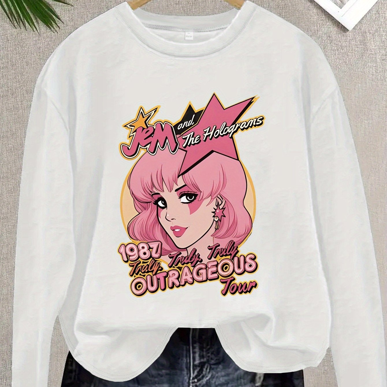 Jem and the Holograms 1987 Tour T-Shirt