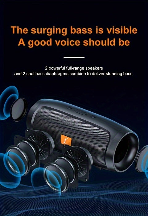 F524 Wireless Dual Channel Speaker