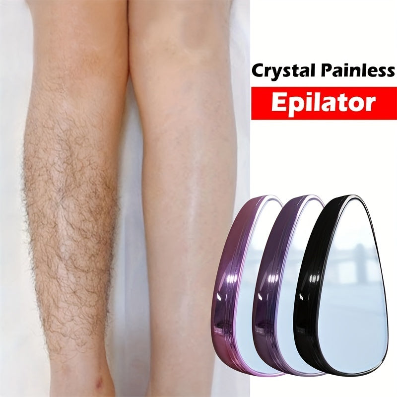 Reusable Painless Hair Eraser with Purple Handle