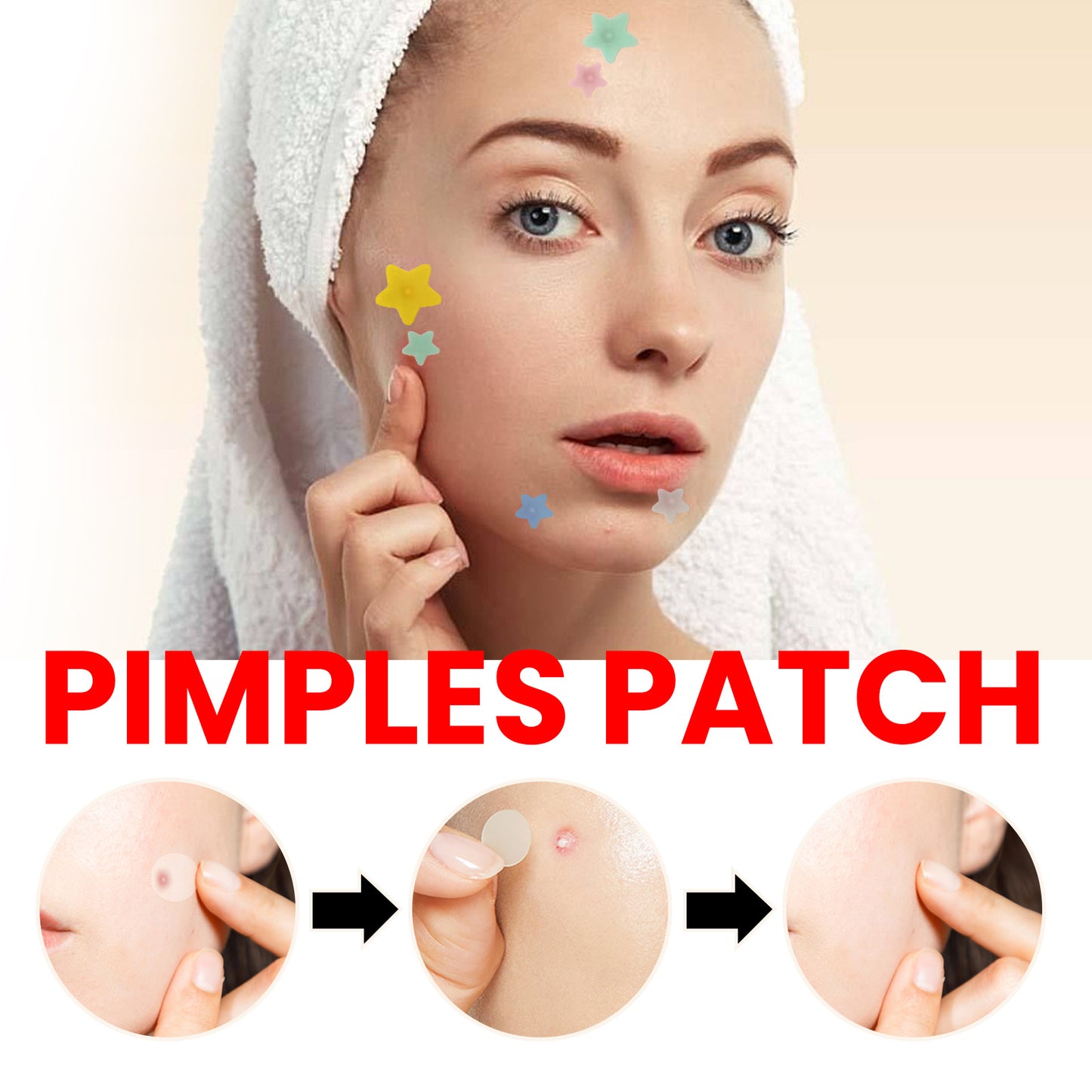 Star Pimple Patches for covering zits and blemishes