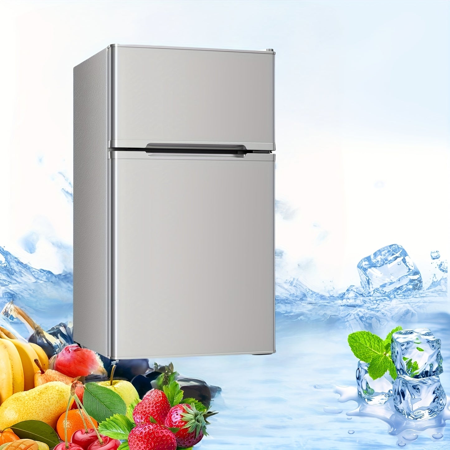 3.2 Cu.Ft Compact Mini Fridge with Freezer