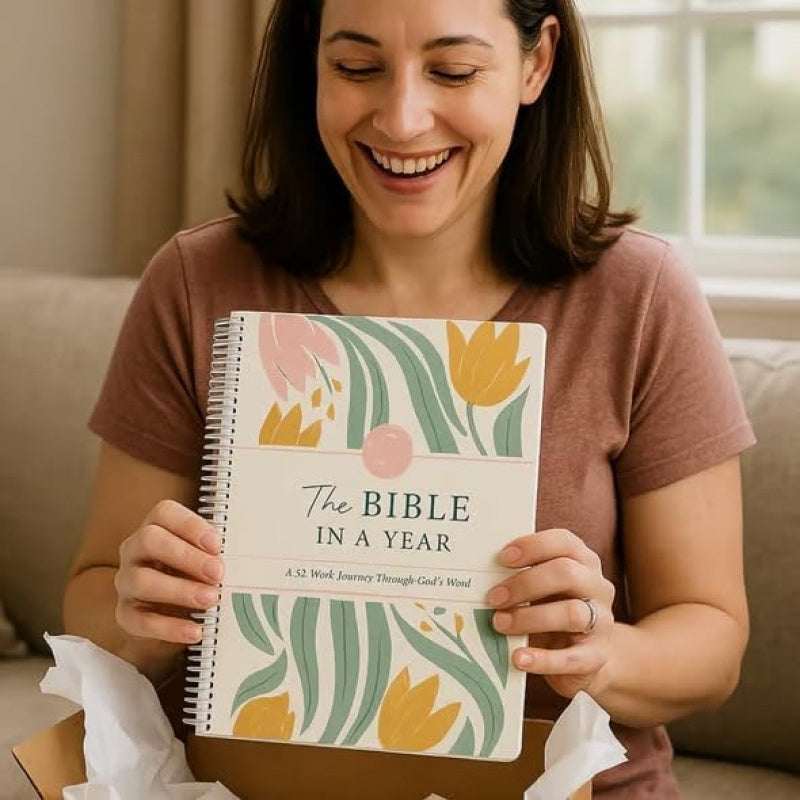 A beautiful Year in Bible the Spiral Bound Bible Study Guide for Women -