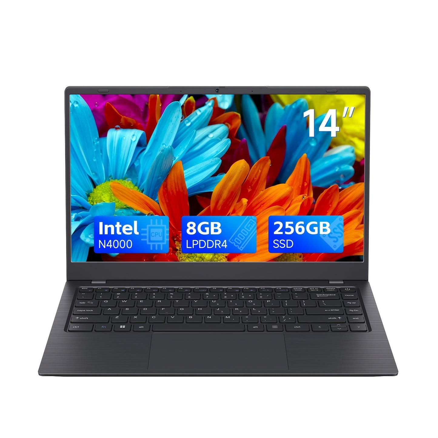 14-inch HD IPS Screen Student Laptop Notebook with Intel® Celeron®