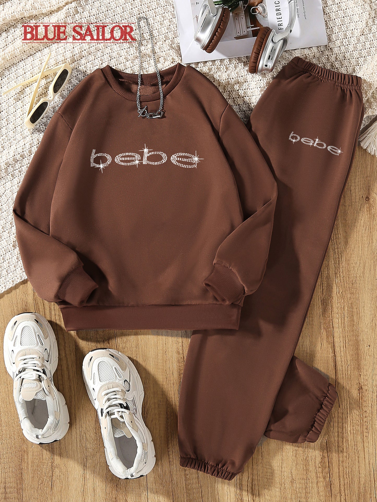 Girls' Tracksuit Set