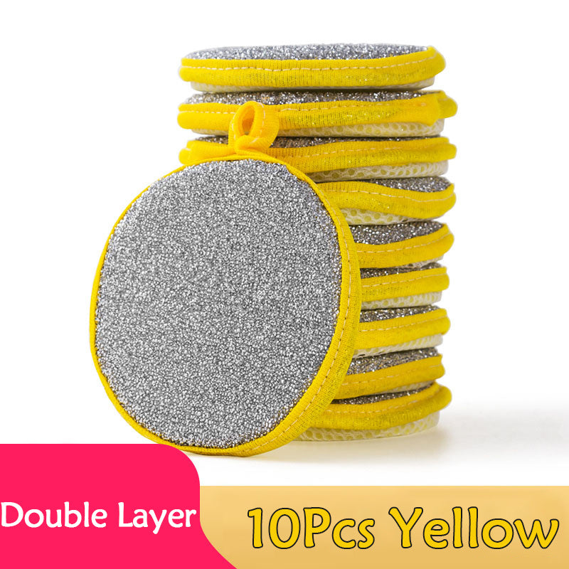 5 or 10pcs Double Side Household Cleaning Sponge