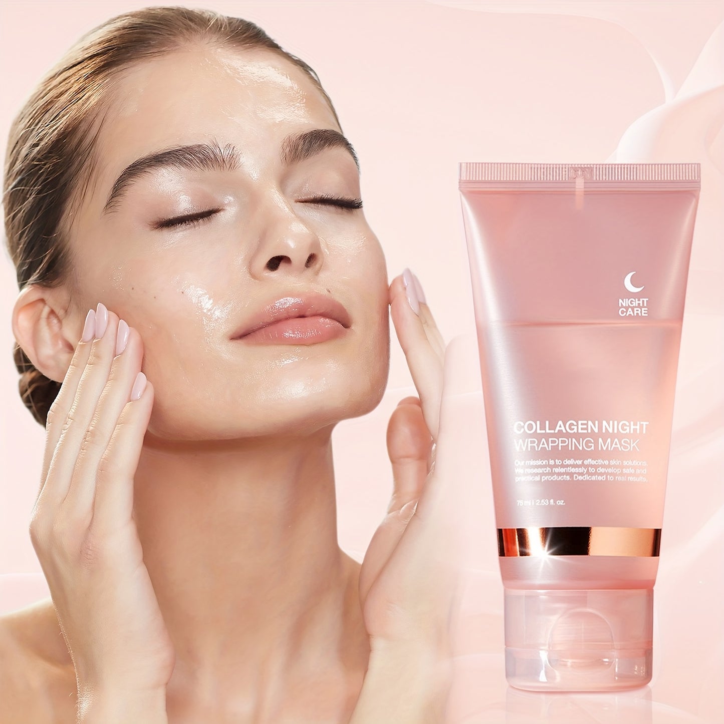 Collagen Night Wrap Mask with Jelly Brush