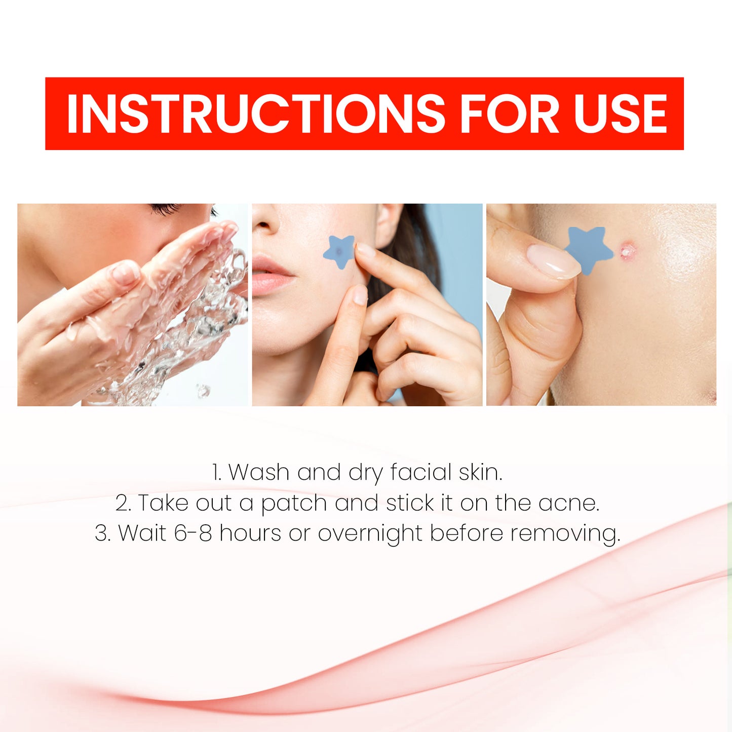 Star Pimple Patches for covering zits and blemishes