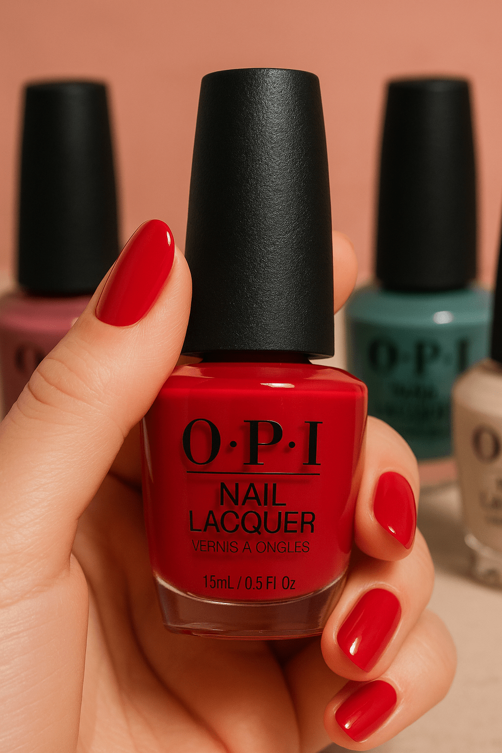 OPI Big Apple Red Nail Polish, 0.5 oz