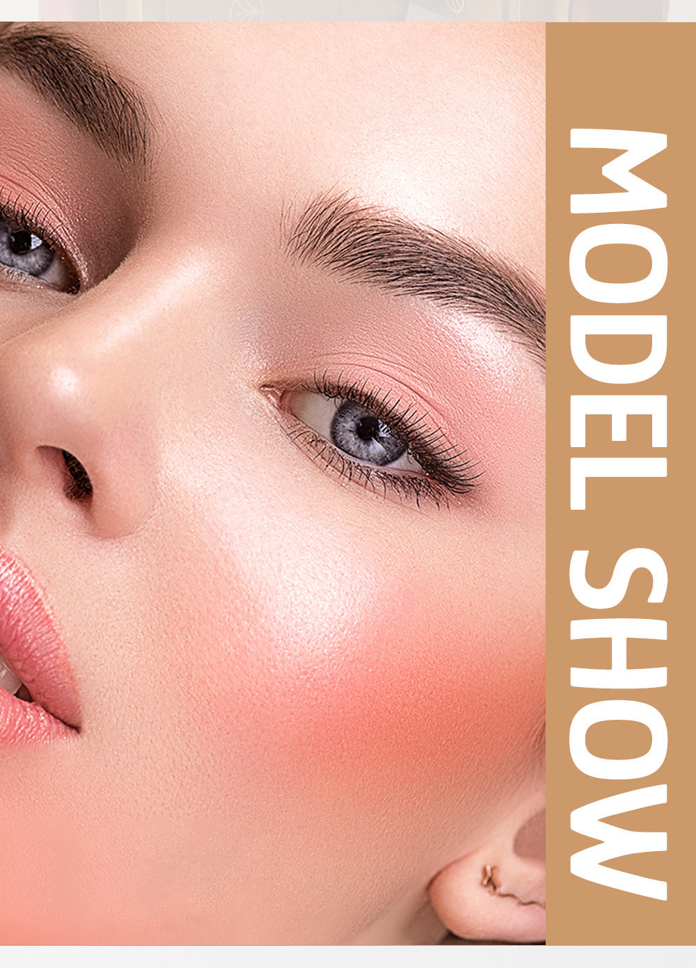 2pcs Vision 3-in-1 Cream Blush & Brush Set