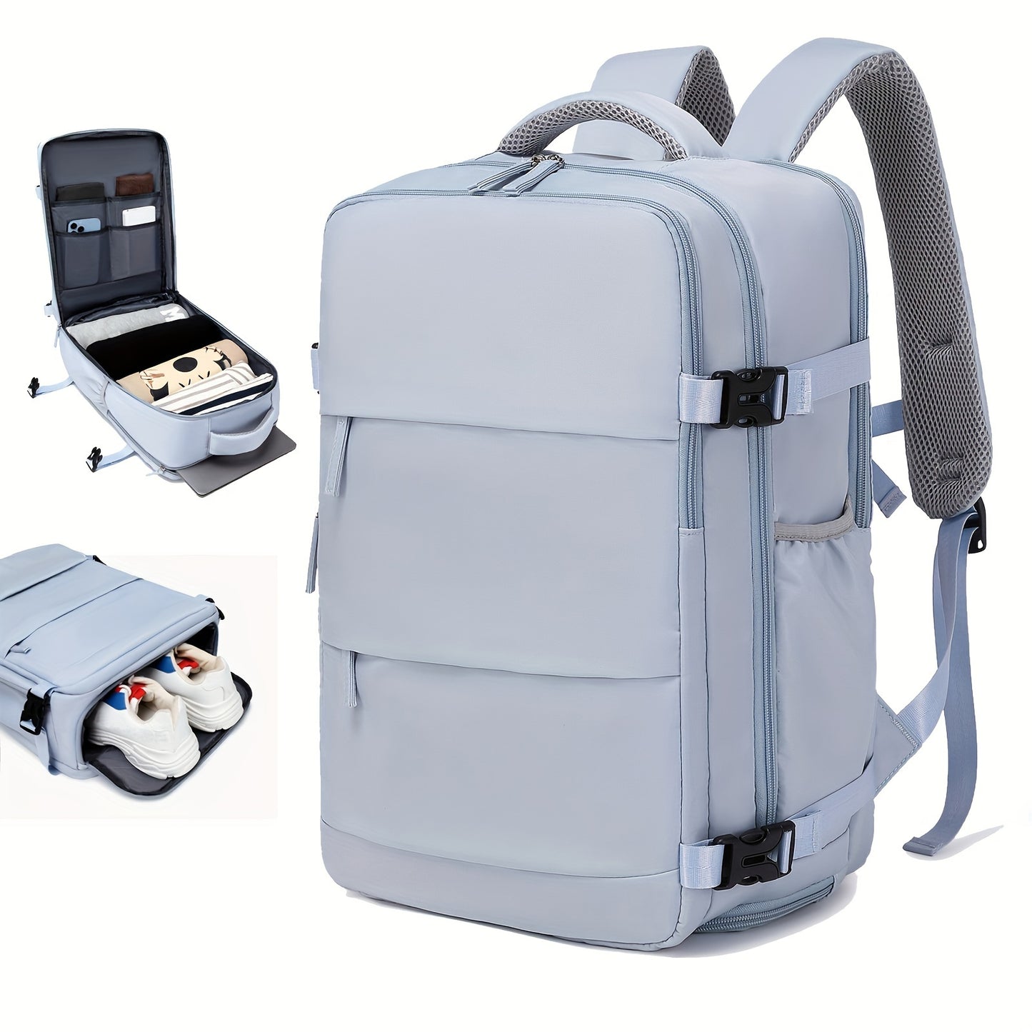 Airline-Approved 15" Laptop Travel Backpack for Women