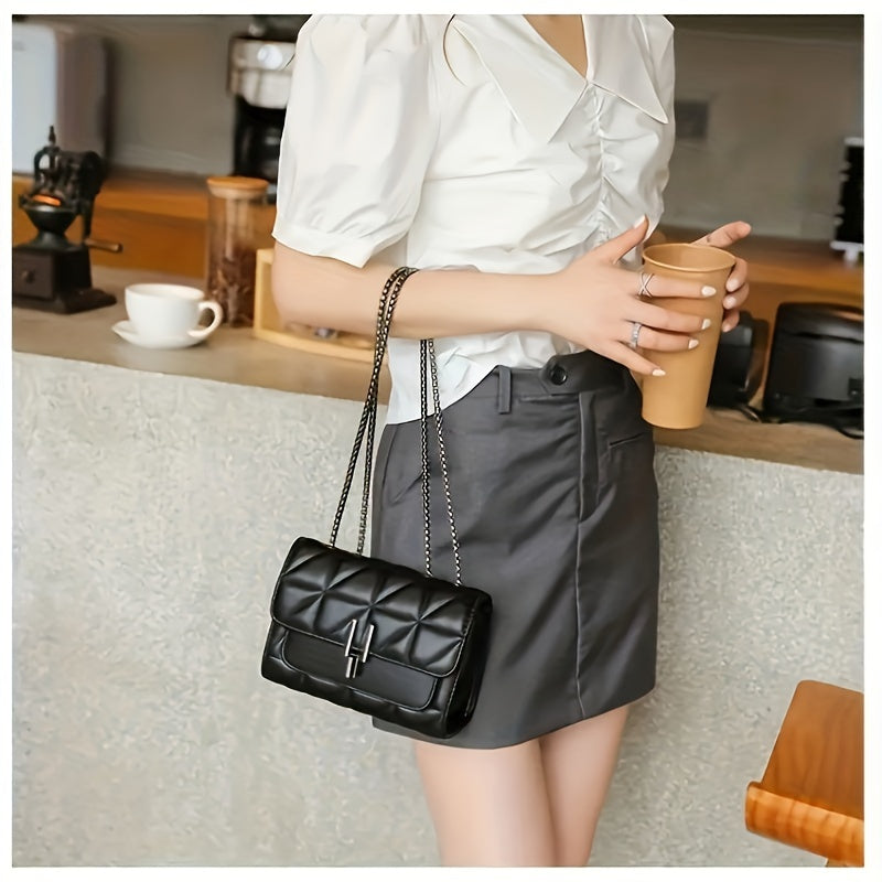 Mini Elegant Black Crossbody Bag