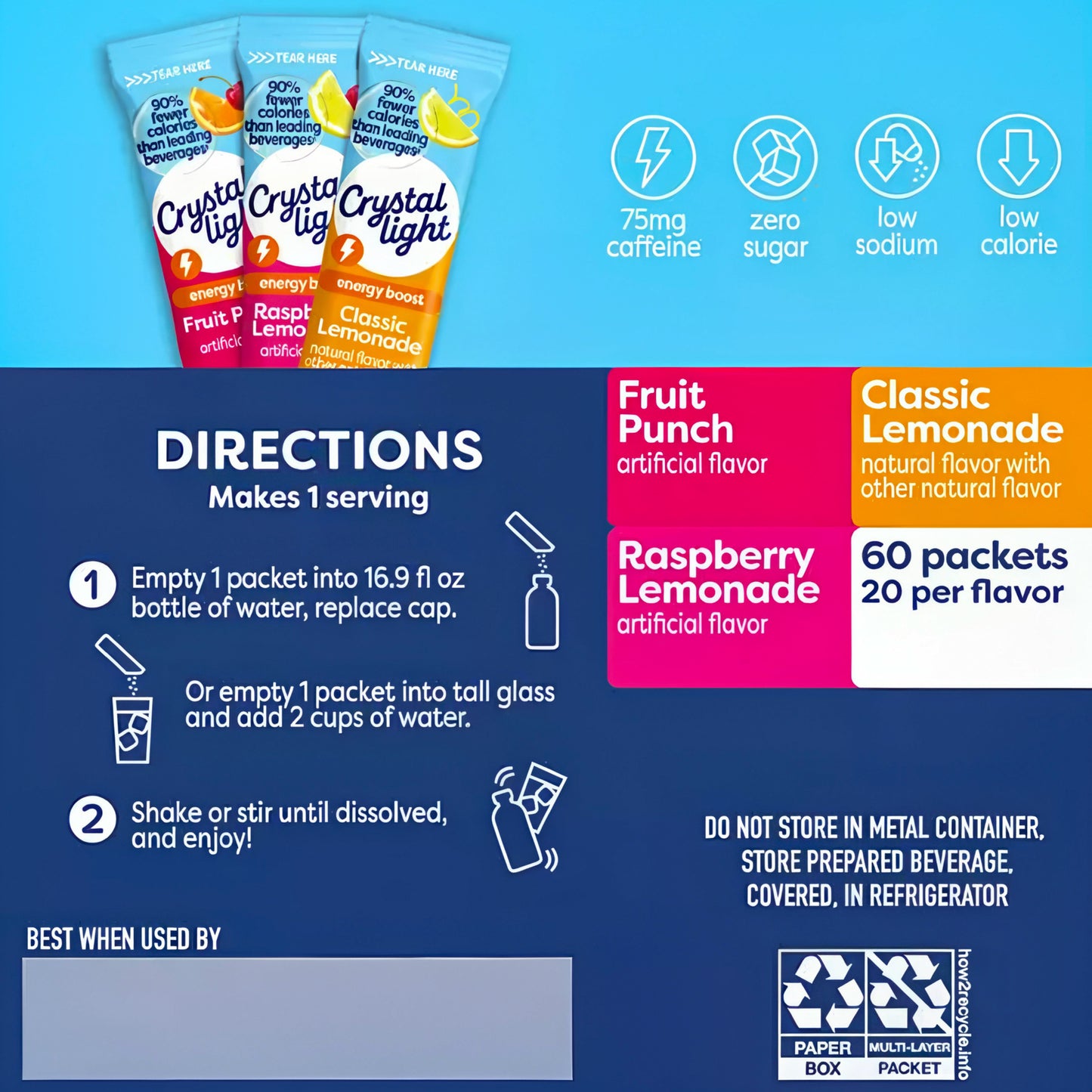 Crystal Light OTG Energy Variety Pack