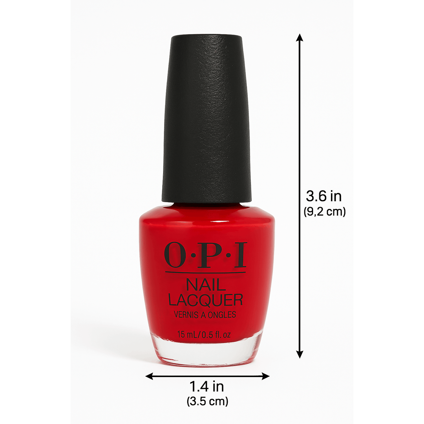 OPI Big Apple Red Nail Polish, 0.5 oz