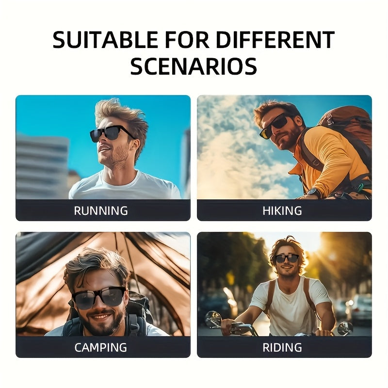 Wireless Smart Glasses With Audio And Voice Call Capabilities,
