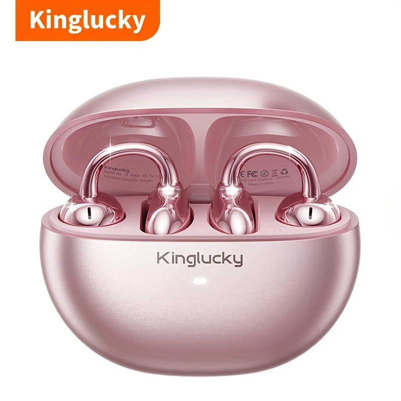 Clip On Luxurious Diamond Bow Headphone