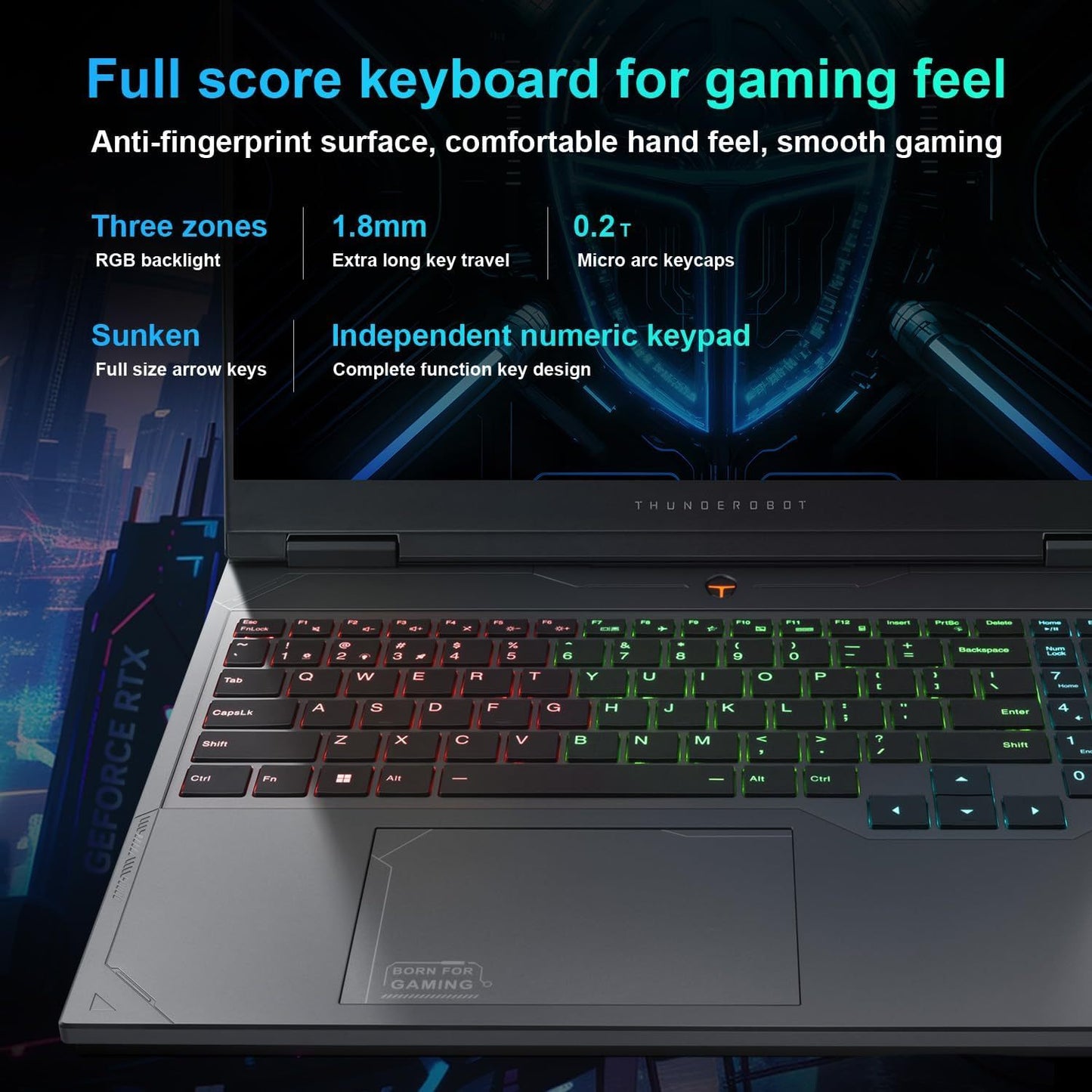 Thunderobot Radiant 16 4060 2.5K Gaming Laptop
