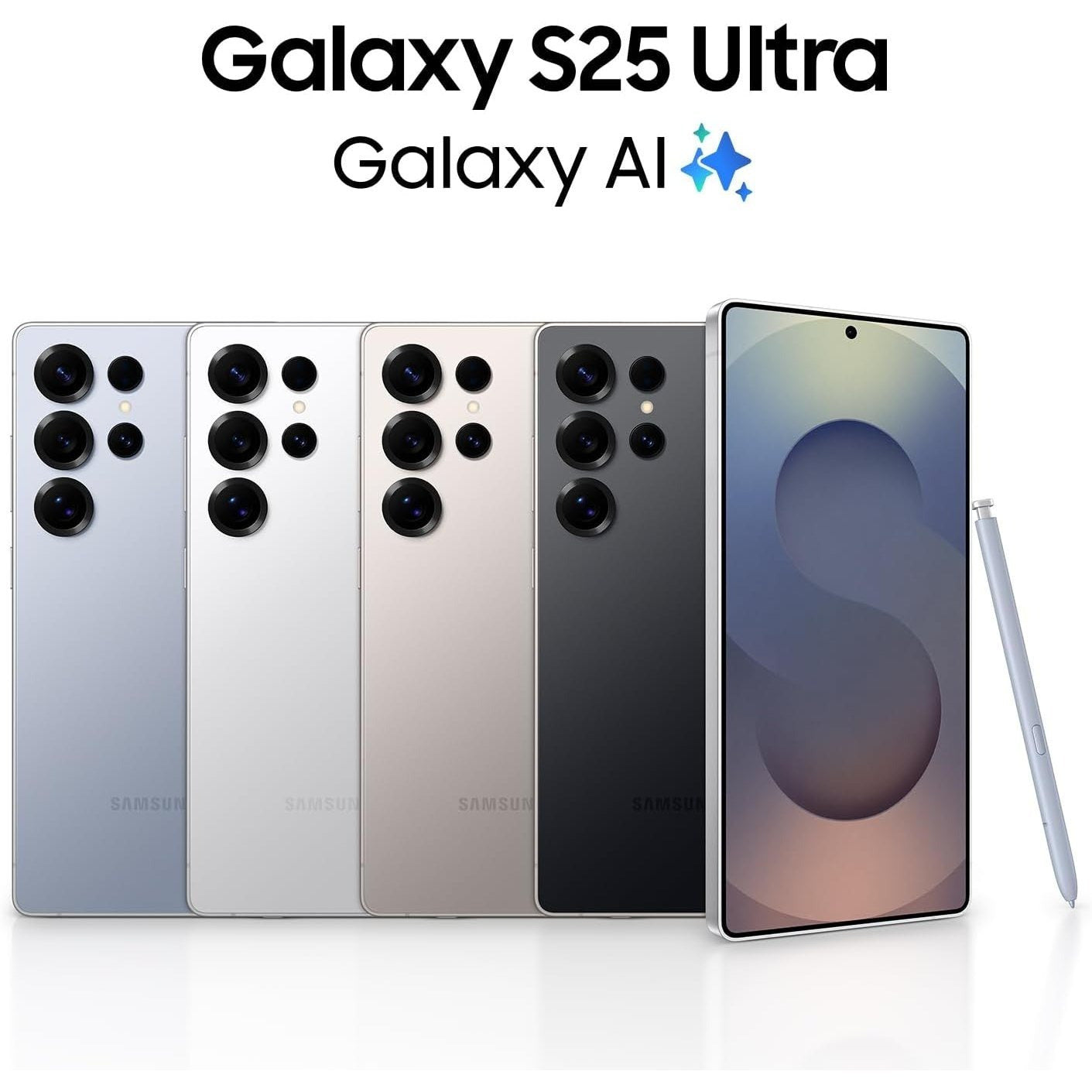 SAMSUNG Galaxy S25 Ultra Cell Phone, 12 + 512GB AI Smartphone