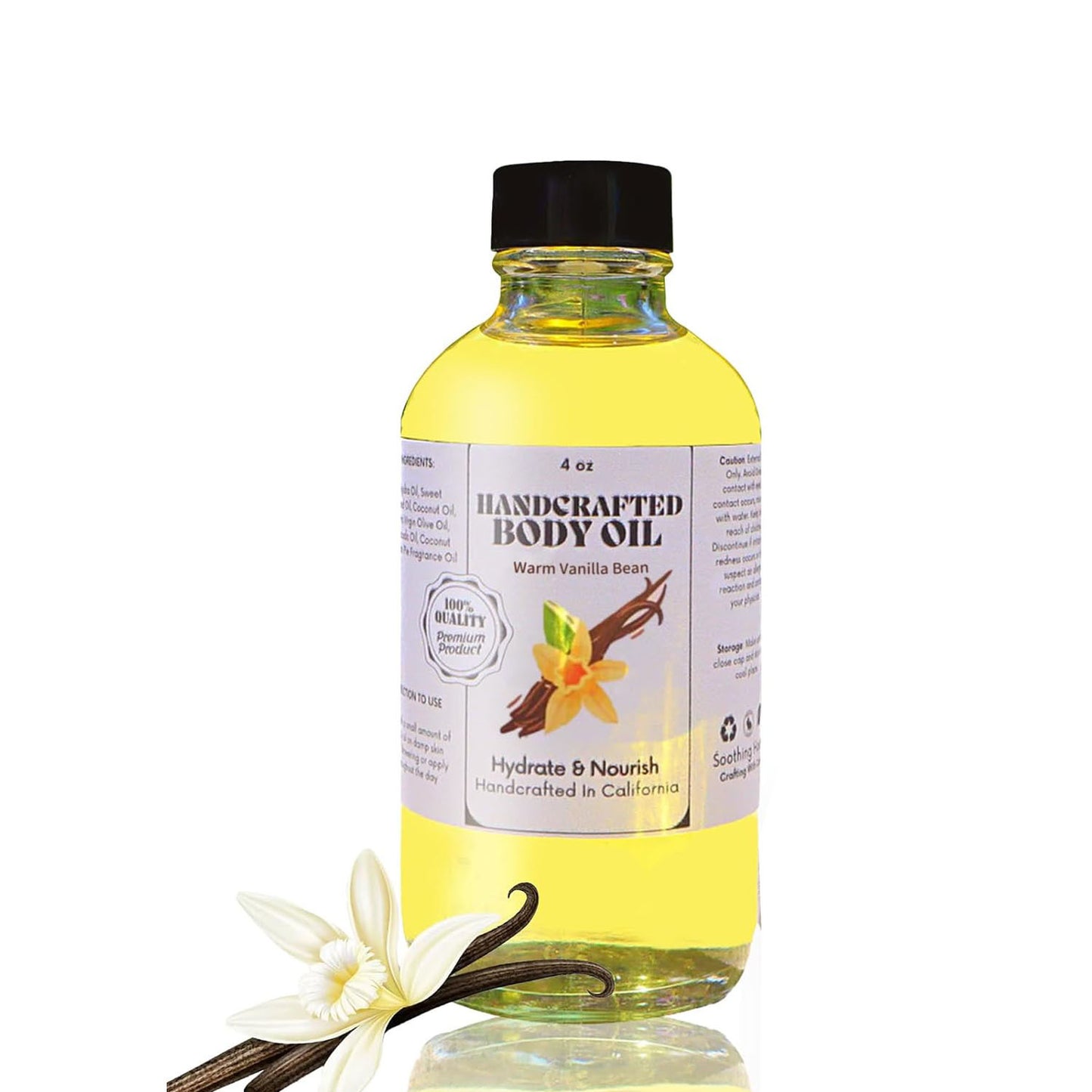 Handcrafted Scented Body Oil