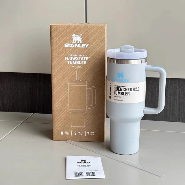 Original Stanley 40oz Tumbler With Handle With Straw