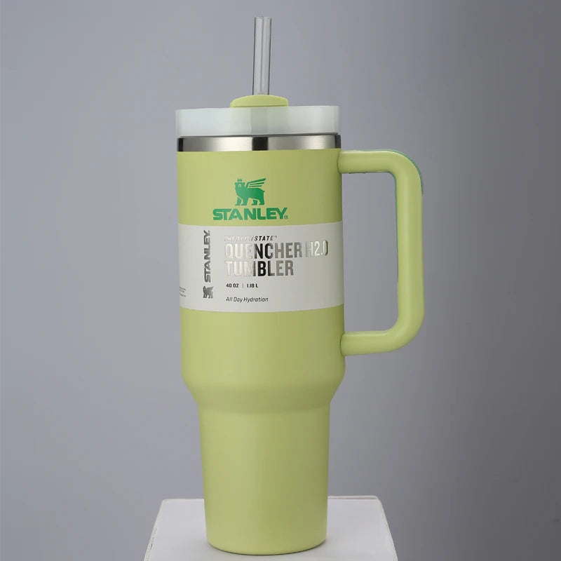 Original Stanley 40oz Tumbler With Handle With Straw