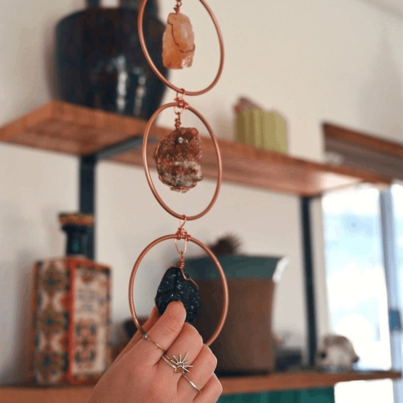 Popular Raw Crysta Gemstone Wall Decor