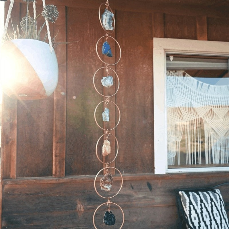 Popular Raw Crysta Gemstone Wall Decor