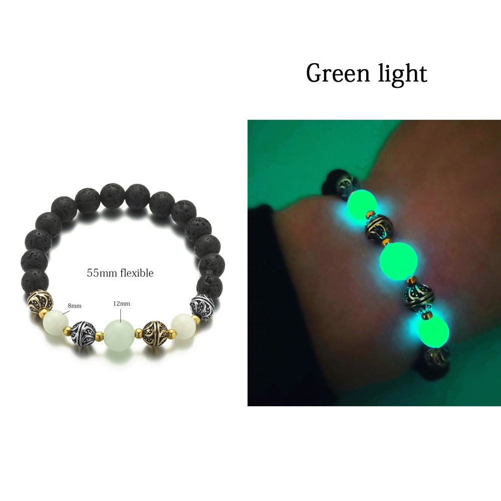 Glowing Lotus Healing Bracelet