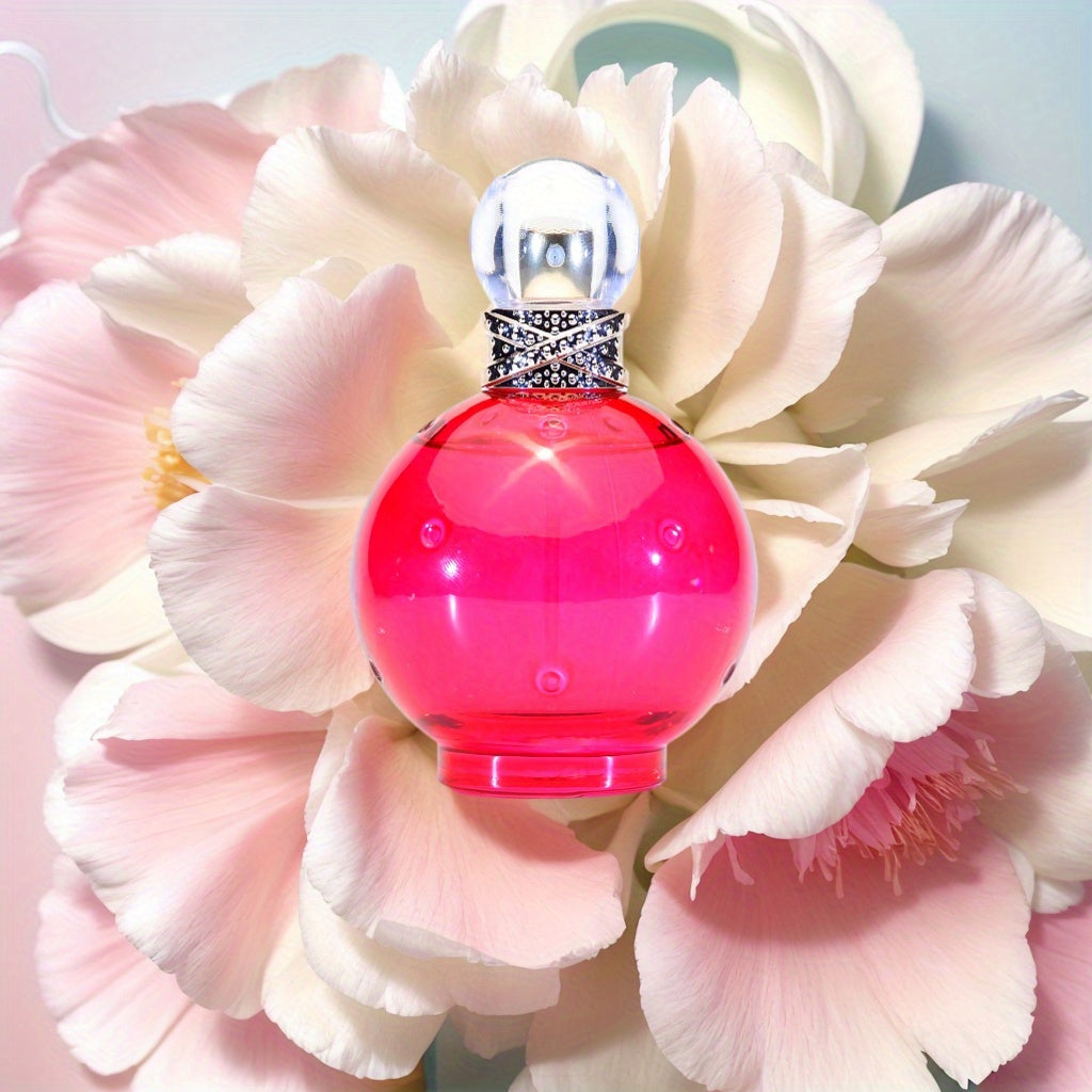 3.4-ounce eau de Toilette spray for women, long-lasting fragrance, lychee, white chocolate, kiwi, woody notes. Suitable for dates, daily life, parties and gift-giving