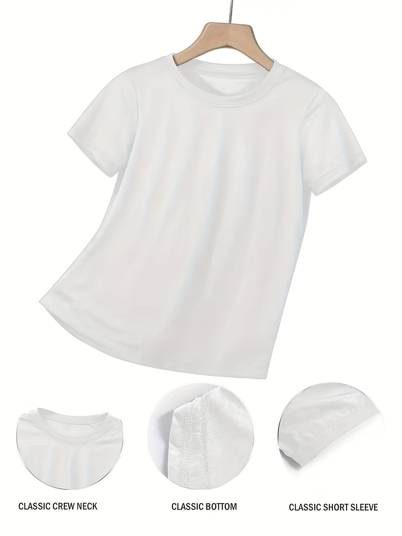 A Cute "Second Grade" Graphic Cotton T-Shirt Girl