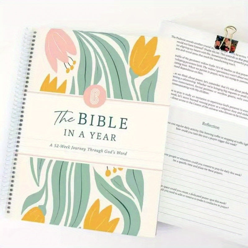 A beautiful Year in Bible the Spiral Bound Bible Study Guide for Women -