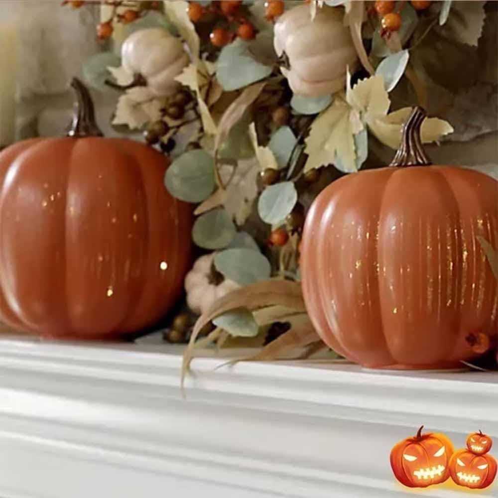 Sparkling Starry Pumpkins Lamp