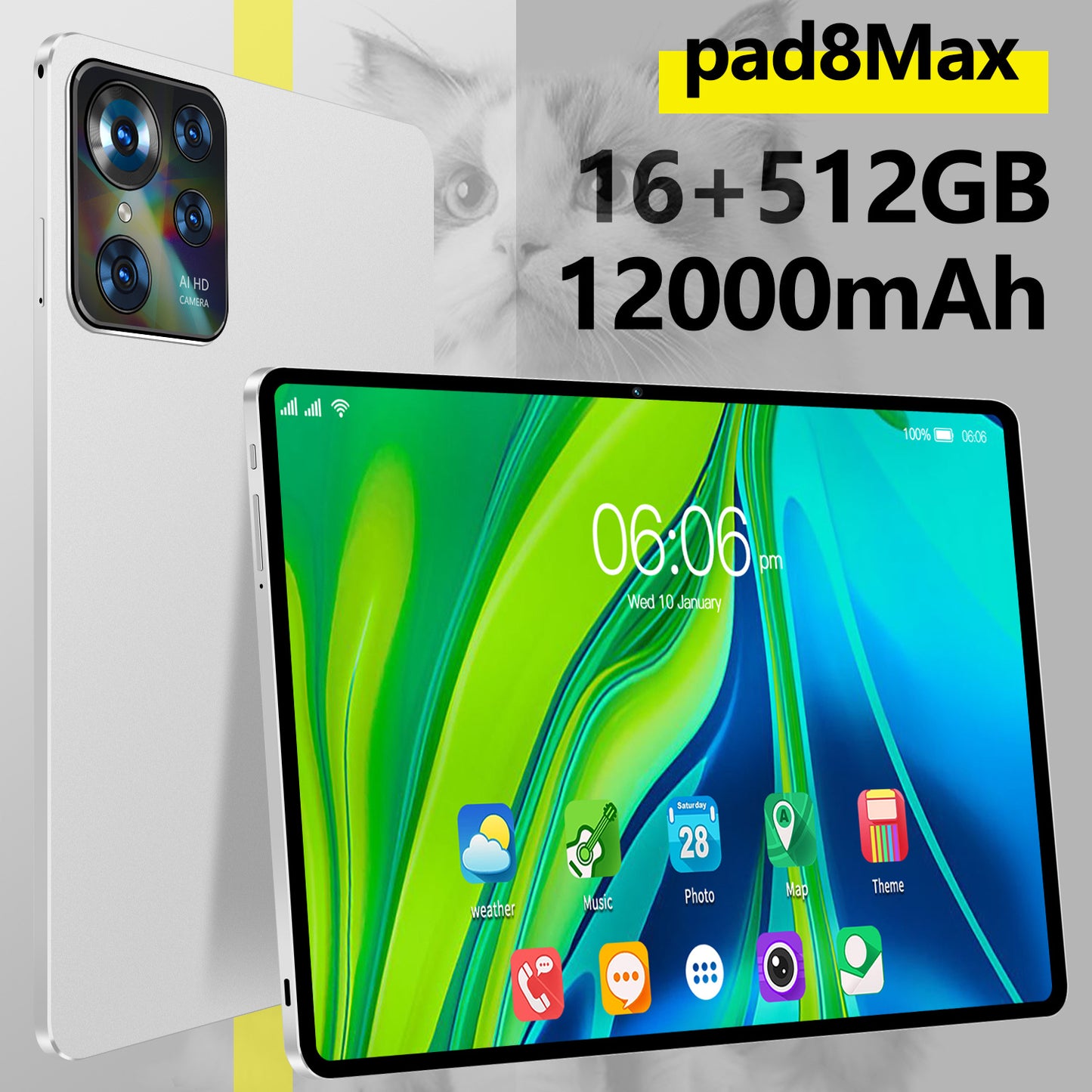 10-inch Smart Call Tablet PC-Google Edition