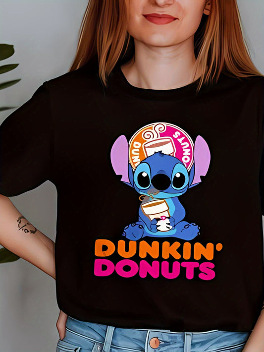 Women's DUNKIN' DONUTS Stitch & Graphic T-Shirt