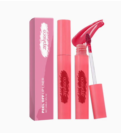 Peel Off Long Wear Lip Stain and Lip Gloss