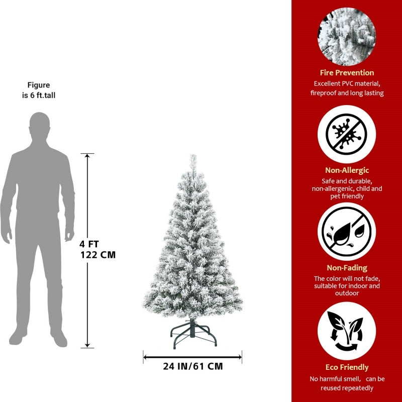 Artificial Christmas Tree With Foldable Base