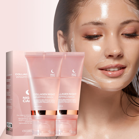 Collagen Night Wrap Mask with Jelly Brush