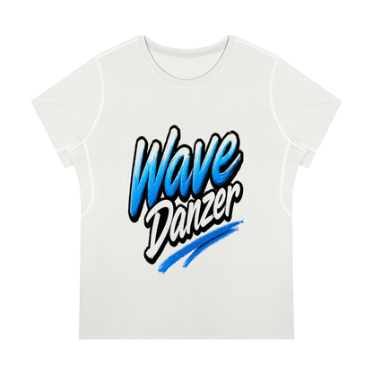 Women’s Regular Fit Crew Neck Wave Danzer T-Shirt