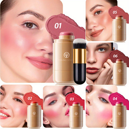 2pcs Vision 3-in-1 Cream Blush & Brush Set