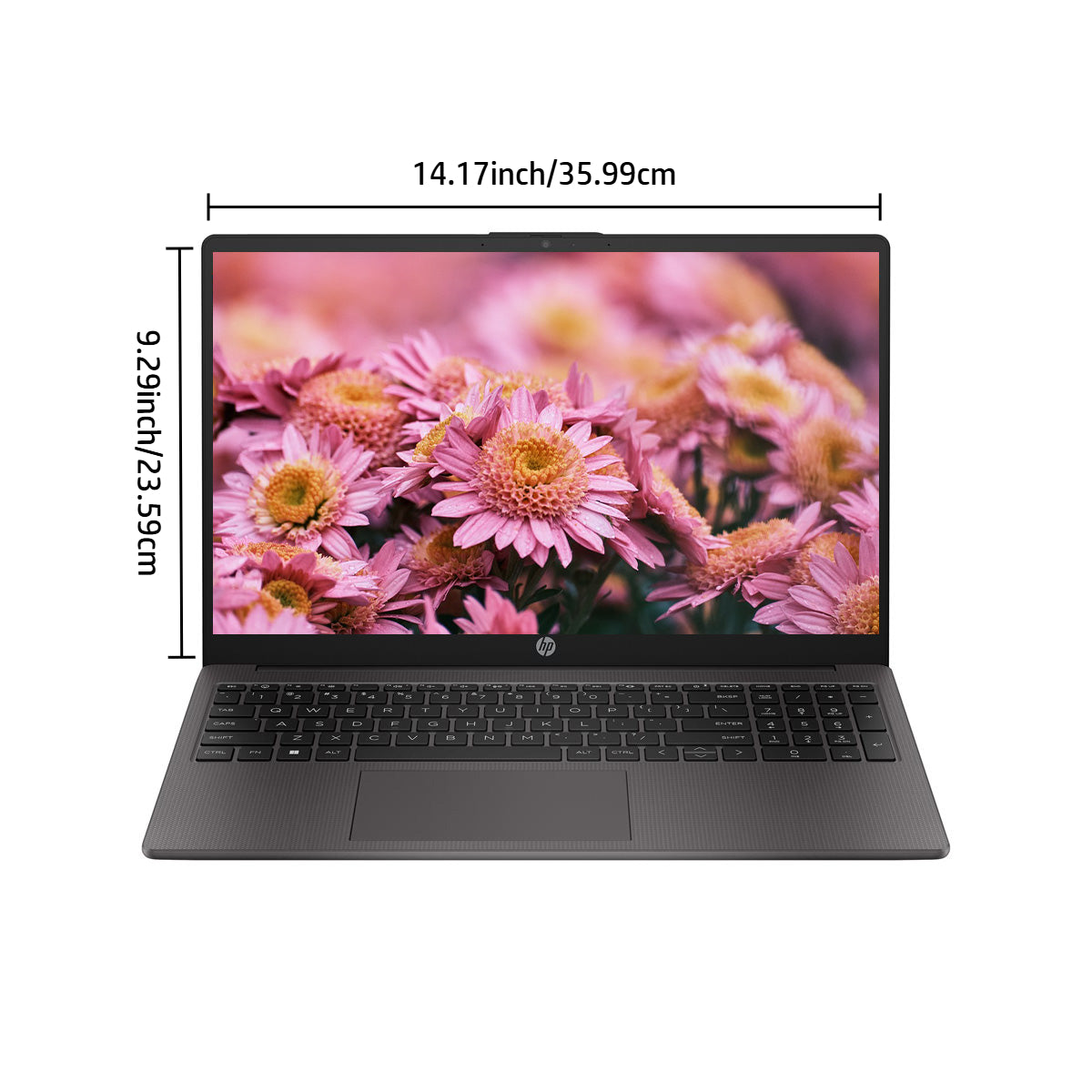 HP 255-G10 15.6" Full HD Business Laptop, Ryzen 3 7330U, 16GB RAM, 1TB SSD, Wi-Fi 6, Windows 11 Pro