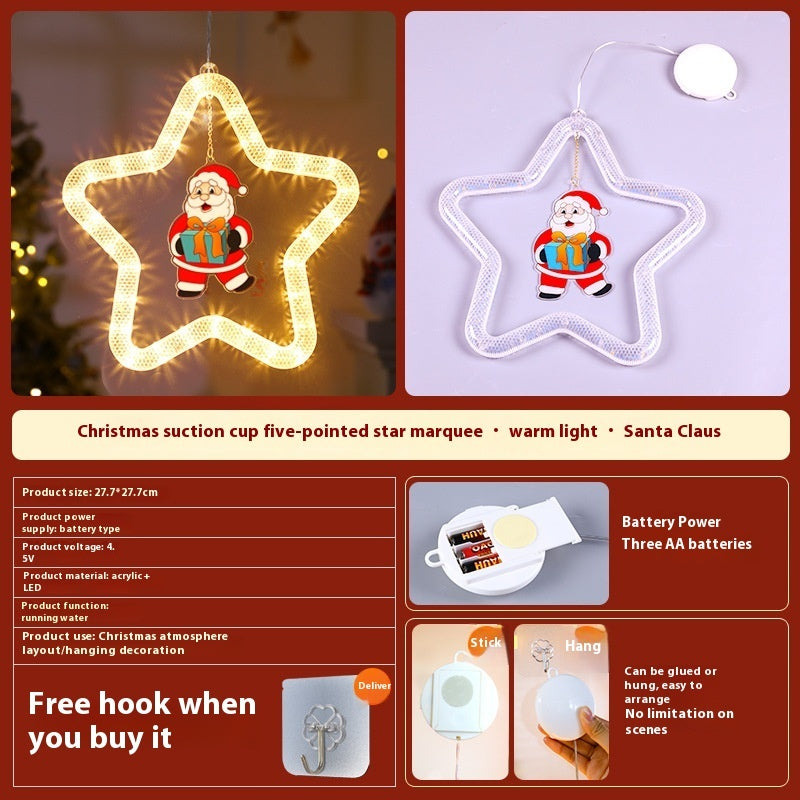 LED Lights Christmas Star Decoration