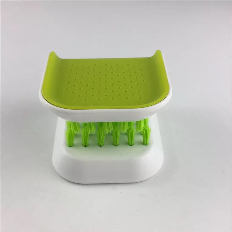 U-Shaped Knife And Cutlery Cleaner Brush