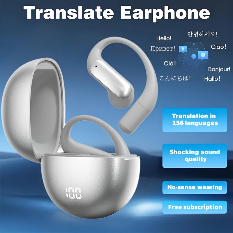 Smart AI Translation Earbuds