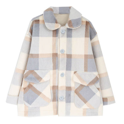 Lamb Wool-Blend Tailored Topcoat