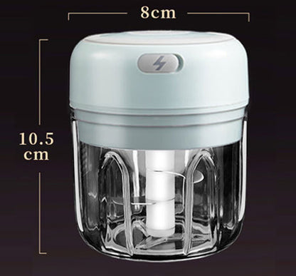 Mini Wireless Electric Garlic Masher
