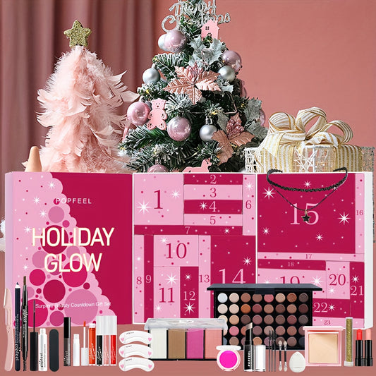 24pcs POPFEEL Countdown Makeup Advent Calendar