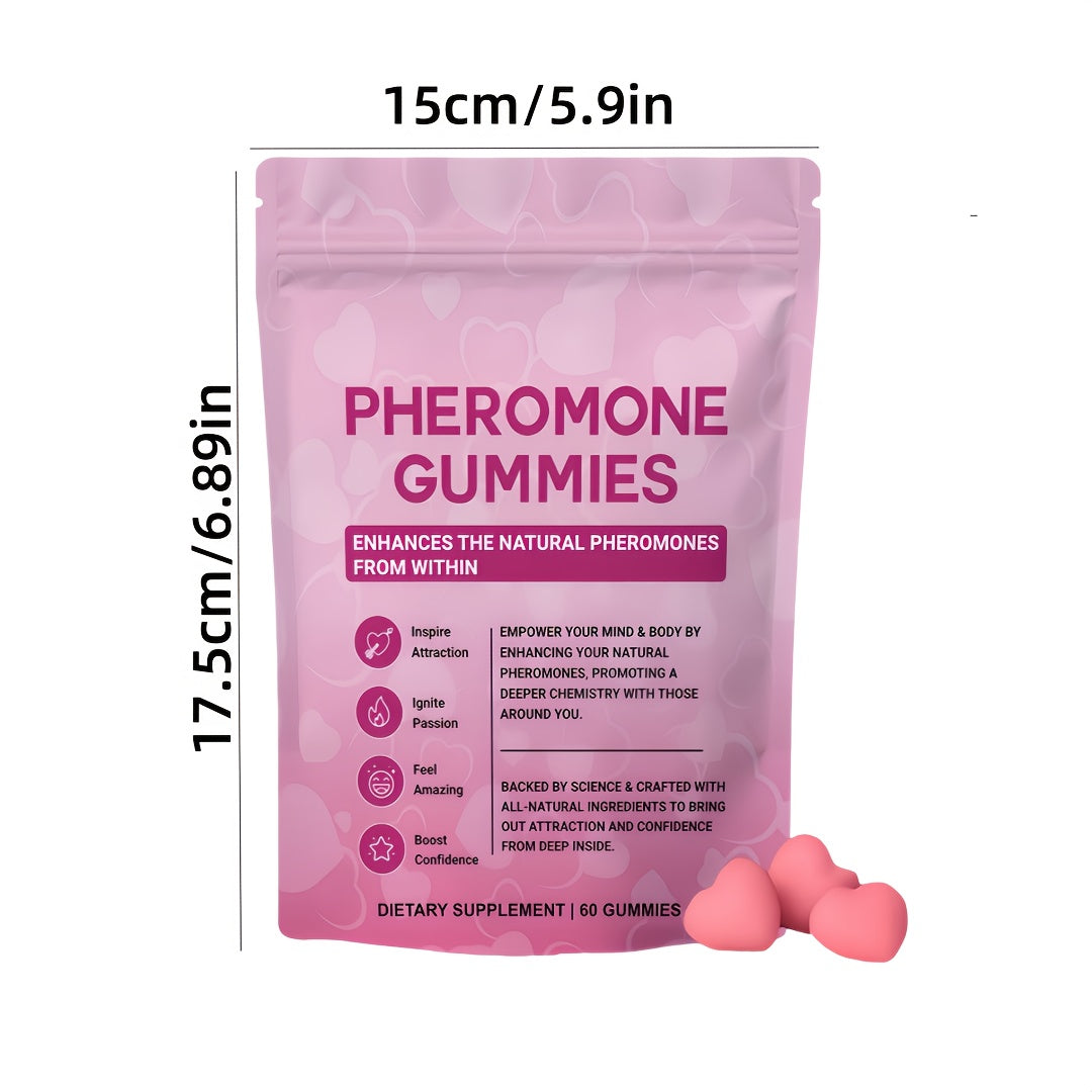 Women's Pheromone Gummies - Attraction & Confidence Booster